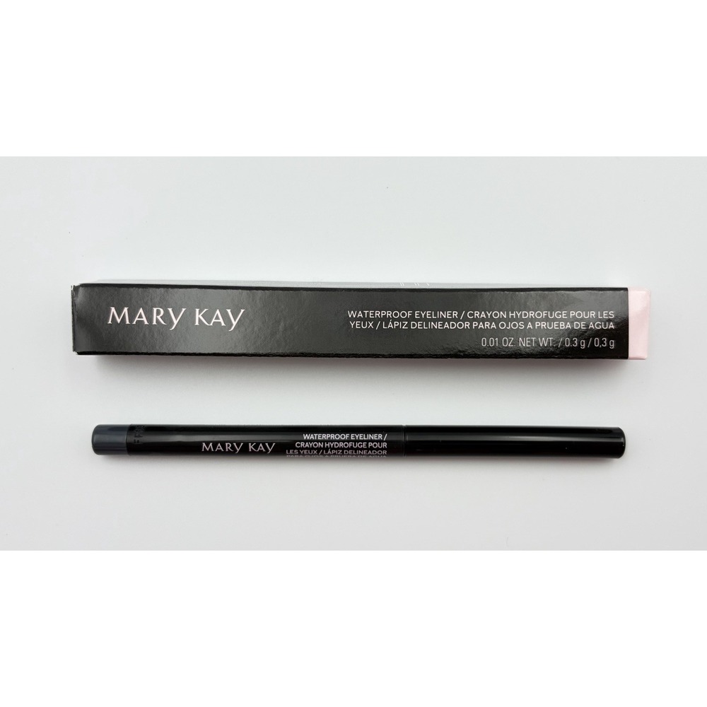 Mary Kay Waterproof Eyeliner Steely Metallise 239156 New In Box Full Size .01